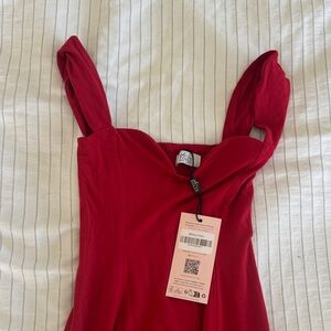 Oh Polly Red Maxi Dress